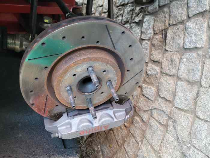 Etriers Alpine BREMBO et Disques freins 1