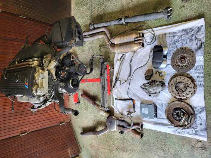 Moteur complet S54B32 m3 e46 z4m z4 m 1