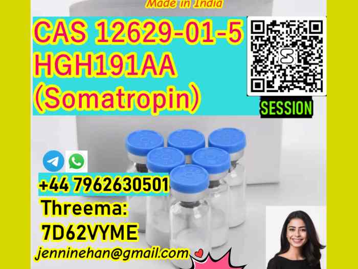 CasNo.12629-01-5,HGH 191AA for Bodybuilding (+44 7962630501) 4