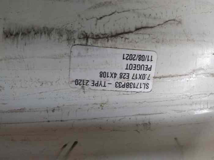 jantes speedline 17 pouces