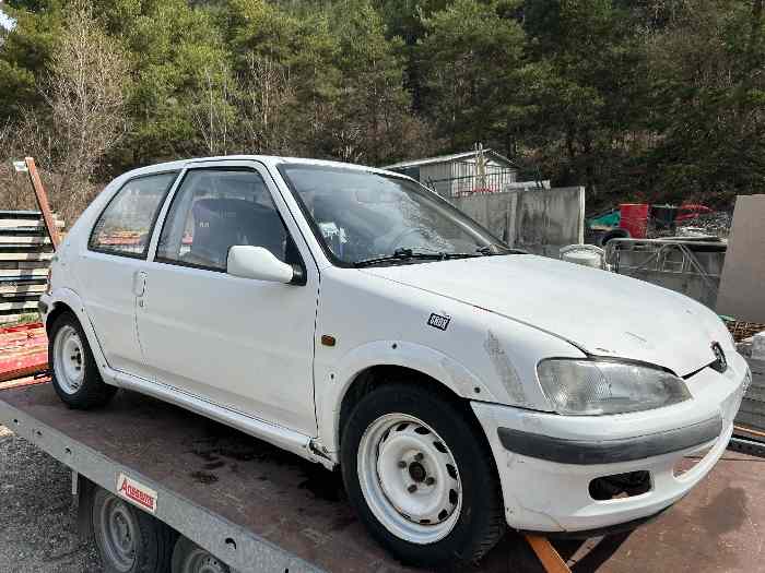 106 rallye 4x4 (glace terre )