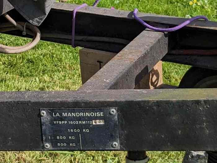 Vends remorque porte-voiture 3