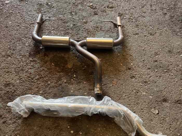 Ligne inox clio 3 RS