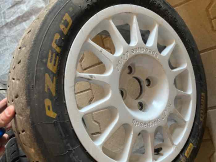 12 jantes speedline corse 15 + 12 pneu...