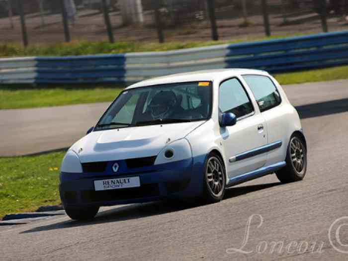 Clio 2 rs phase 2 prépa piste