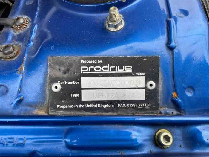 Subaru Impreza GC8 PRODRIVE 1