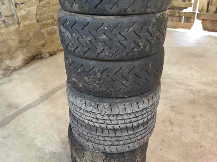 Lot pneus 14 pouces hankook