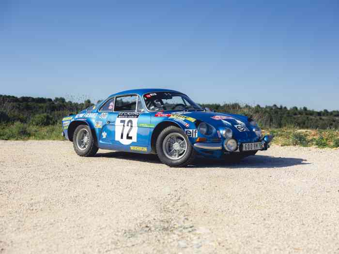 Alpine A110 1600 S 1971 FIA - rare ex....
