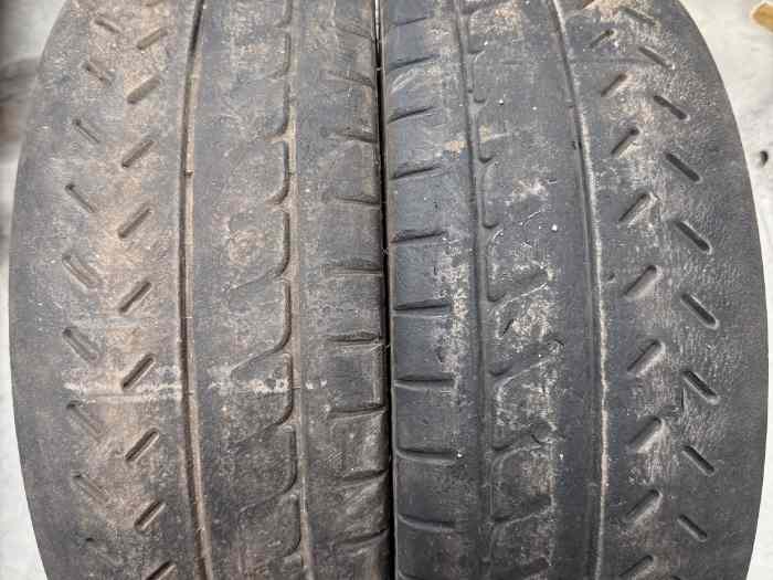 LOT DE PNEUS MICHELIN 19/63-17 5