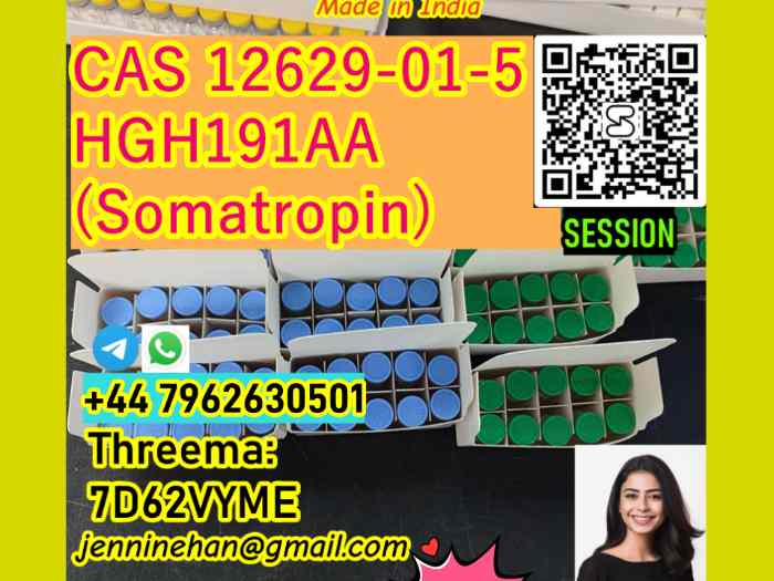 CasNo.12629-01-5,HGH 191AA for Bodybuilding (+44 7962630501) 2