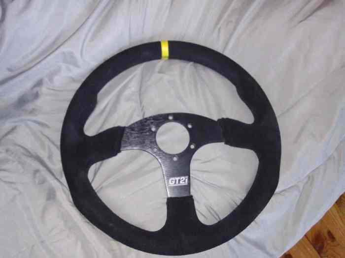 Volant Plat peau retourné