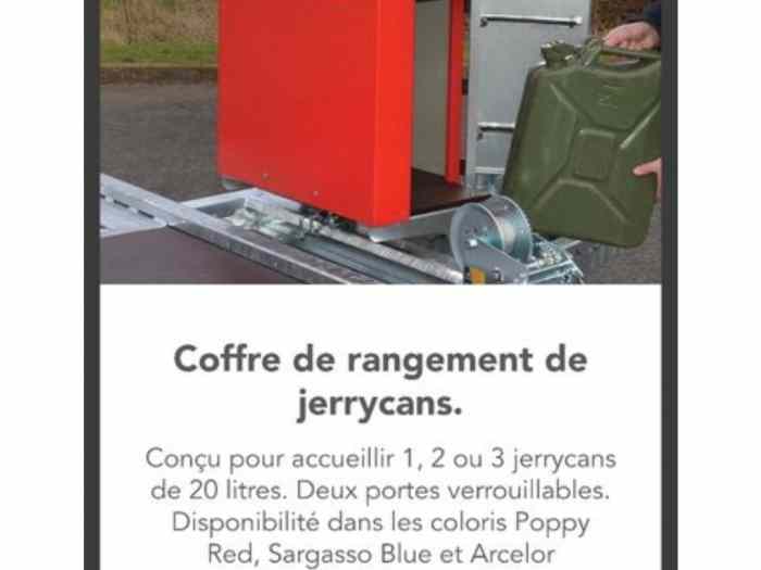 Coffre de rangement remorque brian Jam...
