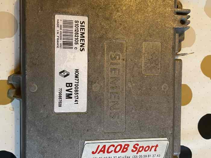 Calculateur clio Jacob sport