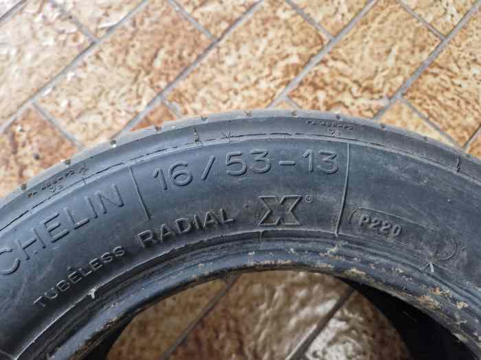 Pneus pluie Michelin 16/53-13 4