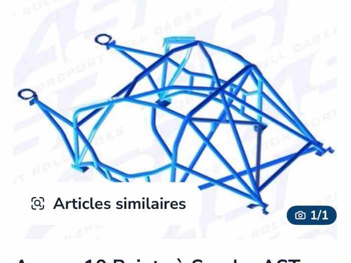 Arceau ast 10 points fia pour bmw e46 ...