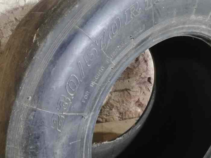 2 pneus DUNLOP SP SPORT 230/570R13 1