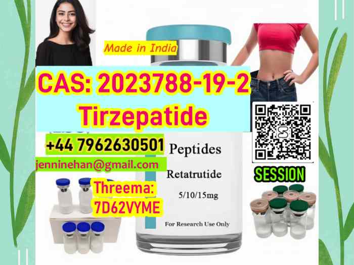 Tirzepatide Weight Loss Peptides CAS: 2023788-19-2 2