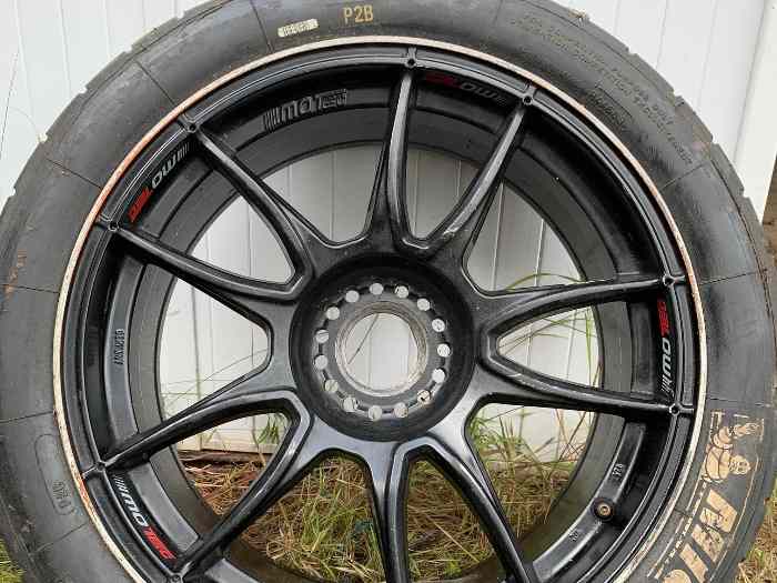 Lot de 8 jantes Motec 1