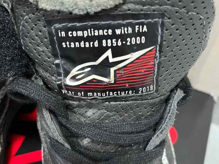 Bottine Alpinestars copilote homologuée T.42 1