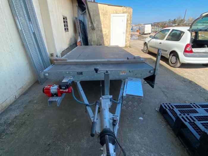 A vendre remorque SARIS porte voiture 3500kg de 2021 (Carte Grise) 1