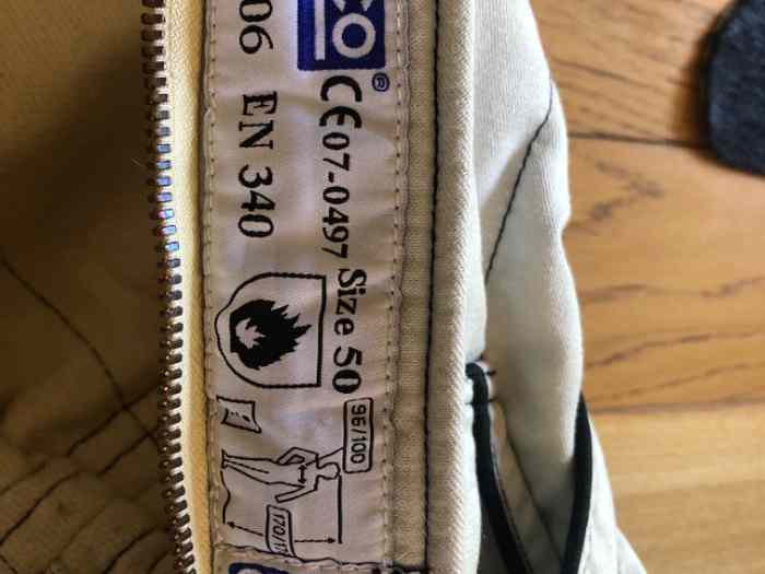 COMBINAISON SPARCO R506 TAILLE 50 2