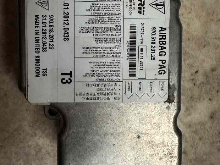 Calculateur airbag porsches panamera 2...
