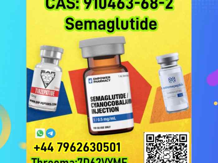 High quality cas 910463-68-2 Semaglutide in stock +44 7962630501 1