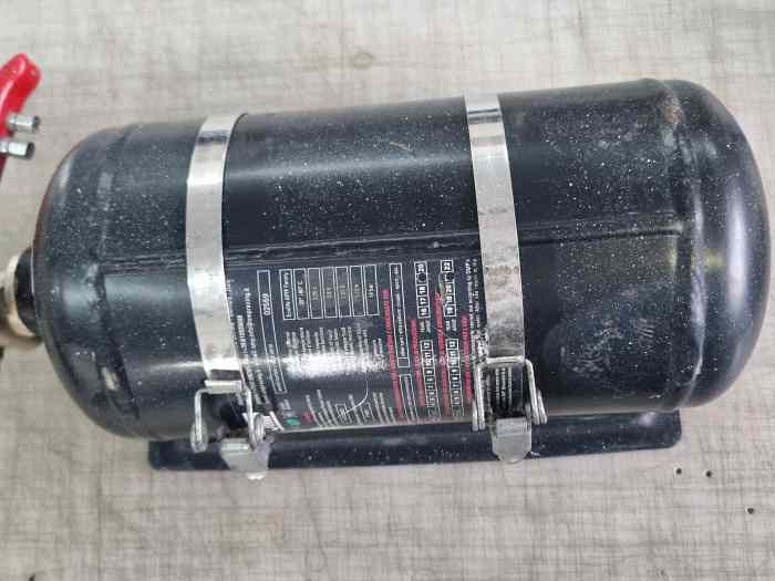 Extincteur monoplace