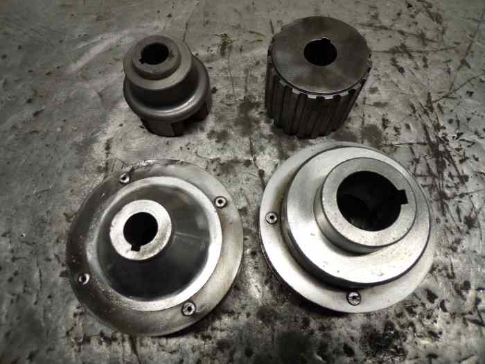 poulie moteur aluminium crantée Rallye 2 1