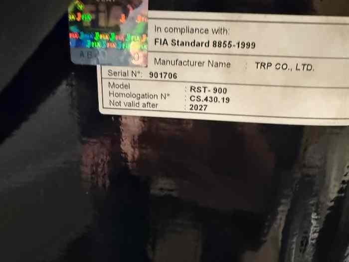 Bacquet RRS 2027 1