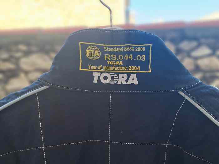 Vends combinaison homologuée TOORA T60...