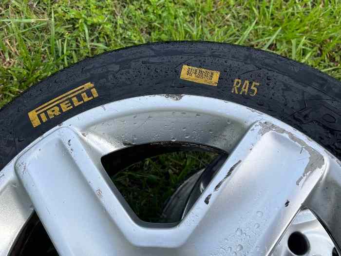 Vends 4 Jantes 307 17 pouces + RA5 1