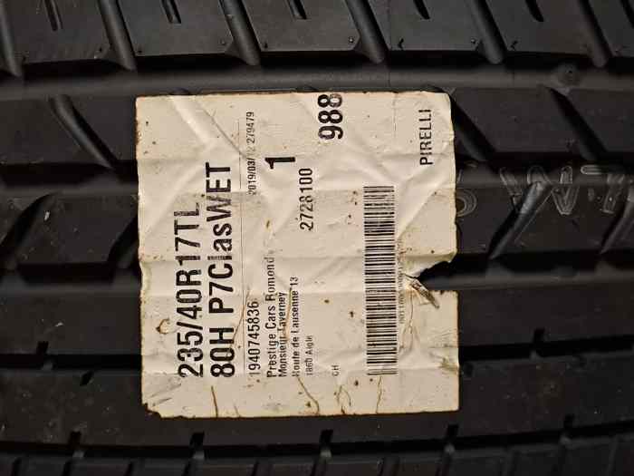 Pneus Pirelli W7 235 40 R17 WET 2