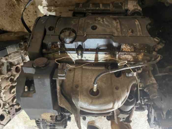 Lot Moteur + Bloc 206 1.6 16V 1