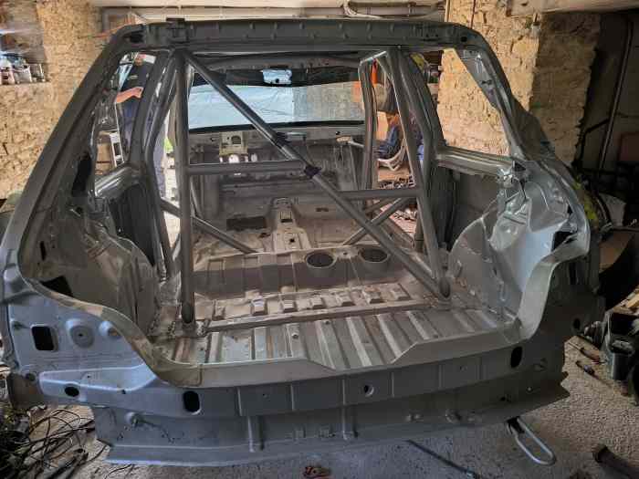 Caisse saxo accidentée avec arceau matter 0