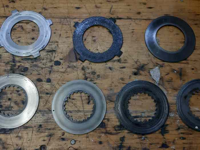 Pièces autobloquant JB2 à réfectionner (disques de friction, lisse et rondelle Belleville) 1