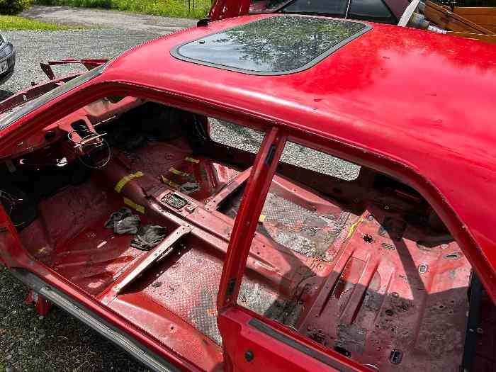 Caisse Renault FUEGO Turbo 2