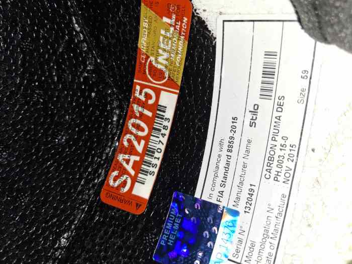 Casque Stilo Carbone Taille L/59 3
