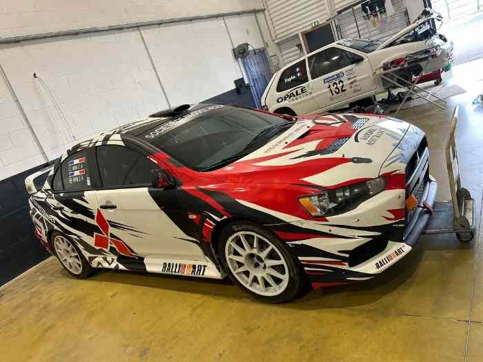 Mitsubishi evo x groupe A 0