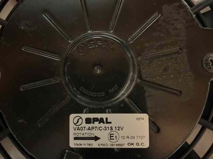 Ventilateur spal 0