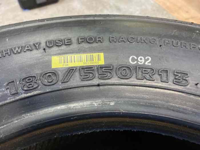 Slicks Hankook super tendre 1
