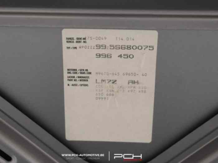PORSCHE 996 Turbo S 3.6 450cv - ULTRA RARE COMBO ! - 71.200 Kms - 2004 5