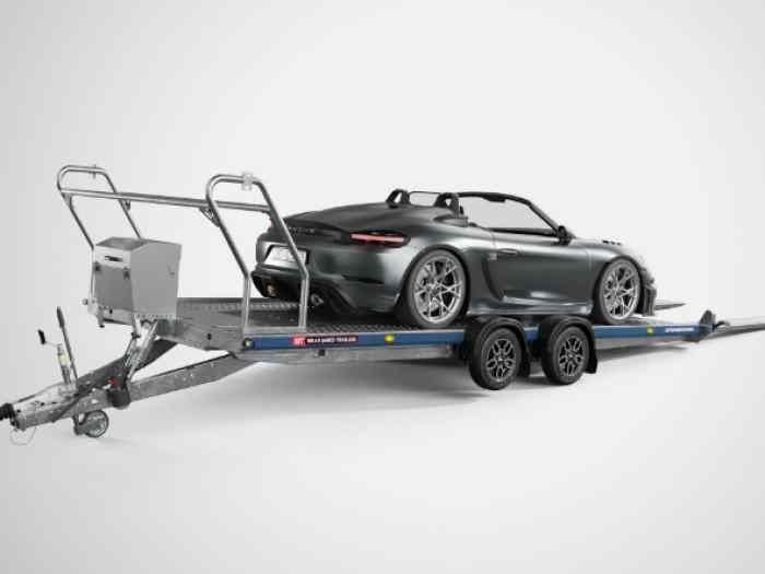 EN ARRIVAGE – NOUVELLE remorque porte voiture BRIAN JAMES A TRANSPORTER 5mx2,10m neuve 2