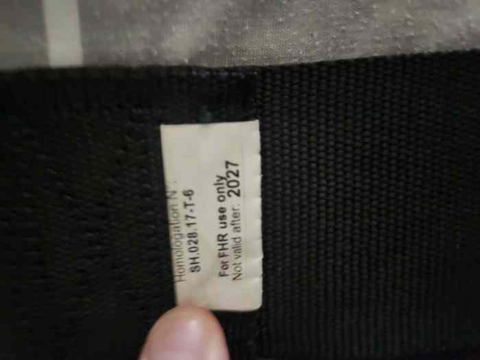 Baquet Sparco REV + harnais GT2I 3