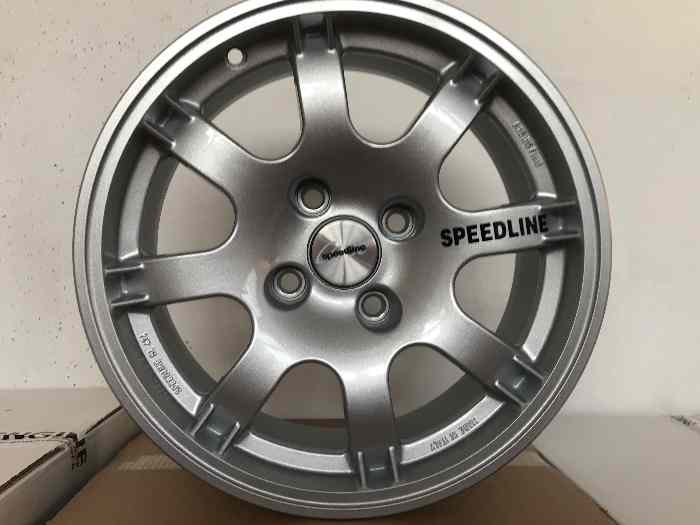 Jante Citroen/Peugeot 6,75x15 Speedline Corse SL434 PTS Silver 0
