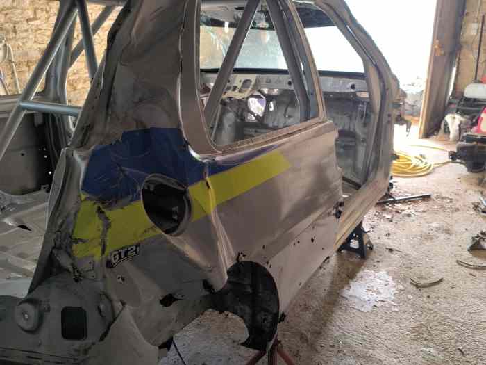 Caisse saxo accidentée avec arceau matter 2