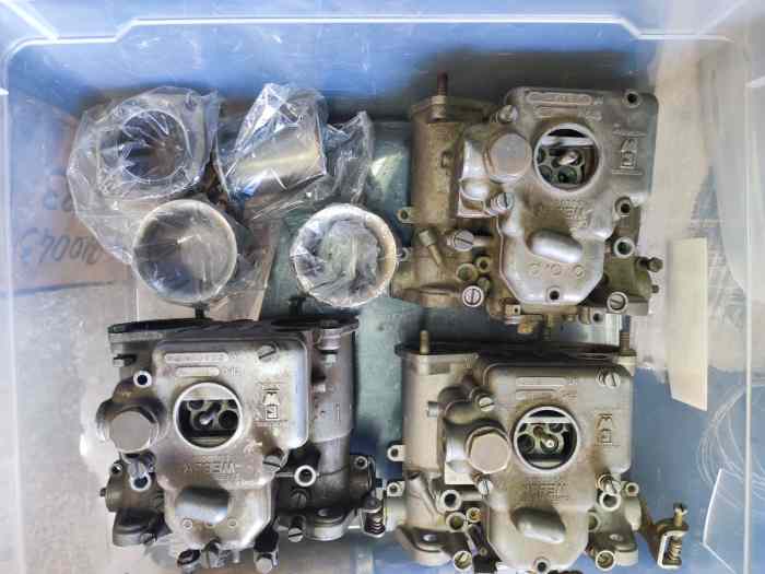 VENDS CARBURATEURS WEBER 40 DCOE 4