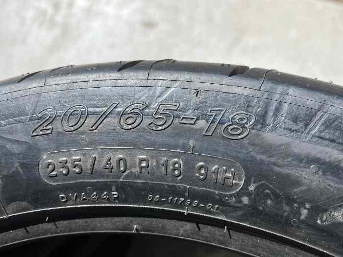 Pneus Michelin Pilot Sport M20 RALLYE NEUF 3