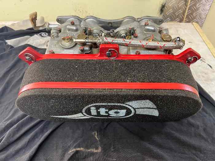 Carburateur weber 40 avec pipe et bride TU 1