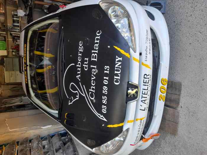 206 f2014 caisse peugeot sport numéroté 5